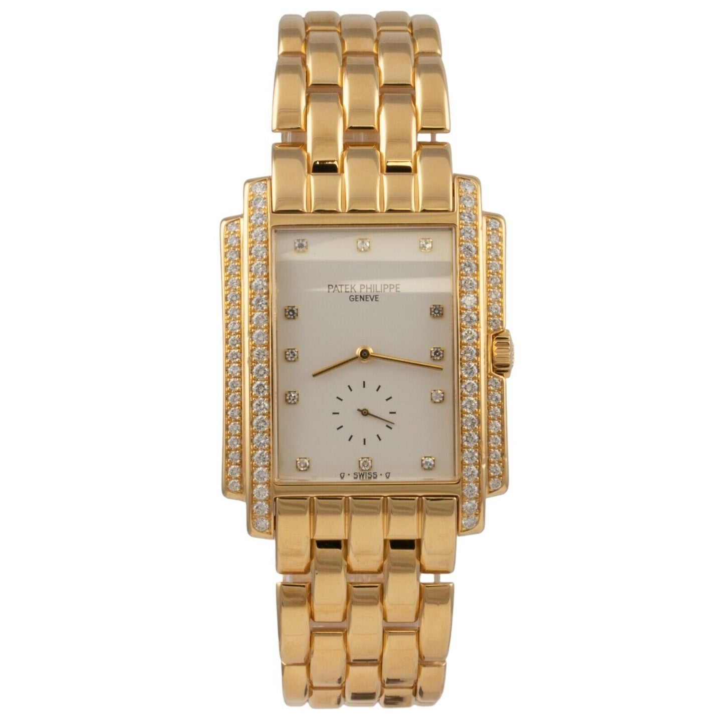 Patek Philippe Gondolo 18k Yellow Gold Diamond Manual 5025/1J 5025 Watch 1995