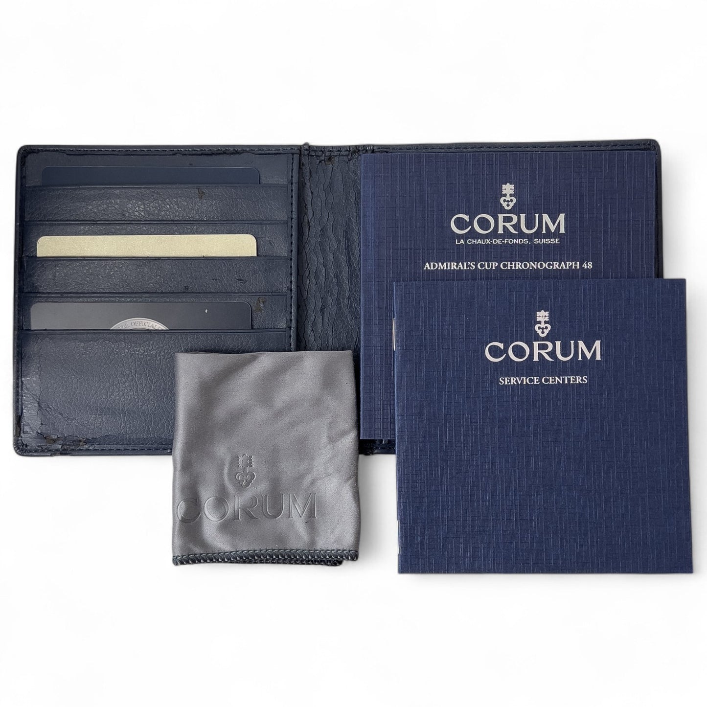 Corum Admiral's Cup Challenger 753.935.91/V791 AN12 BLACK 48mm 18K ROSE GOLD BOX