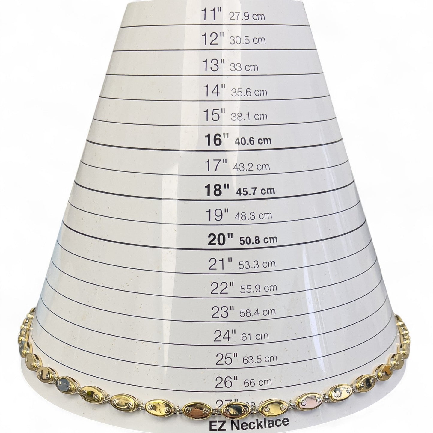 18k White Yellow Gold Motorcycle Bike Olive Fixie Chain Necklace 27" 65.9g ITALY