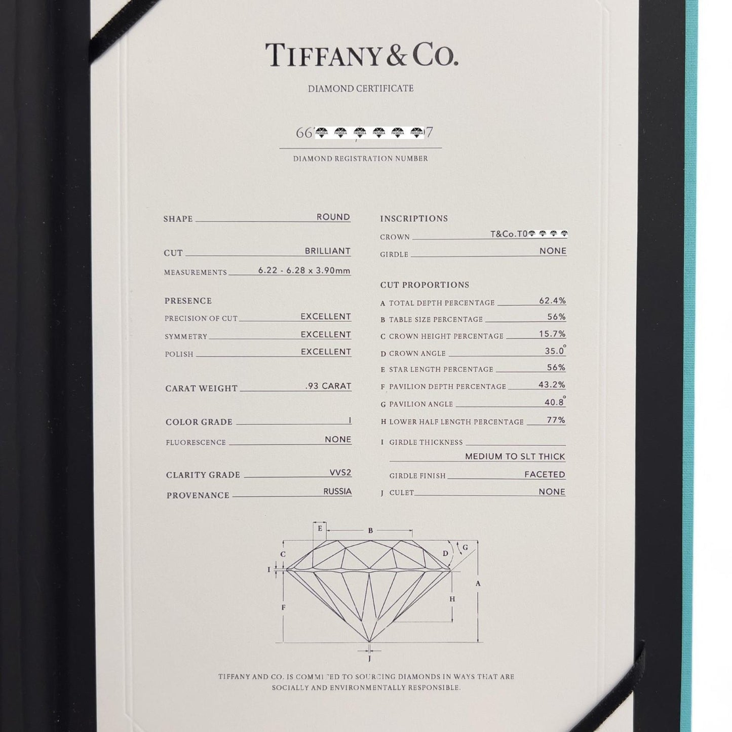 Tiffany & Co Platinum Diamond Engagement Wedding Ring Set 0.93ct I VVS2 BOX CERT