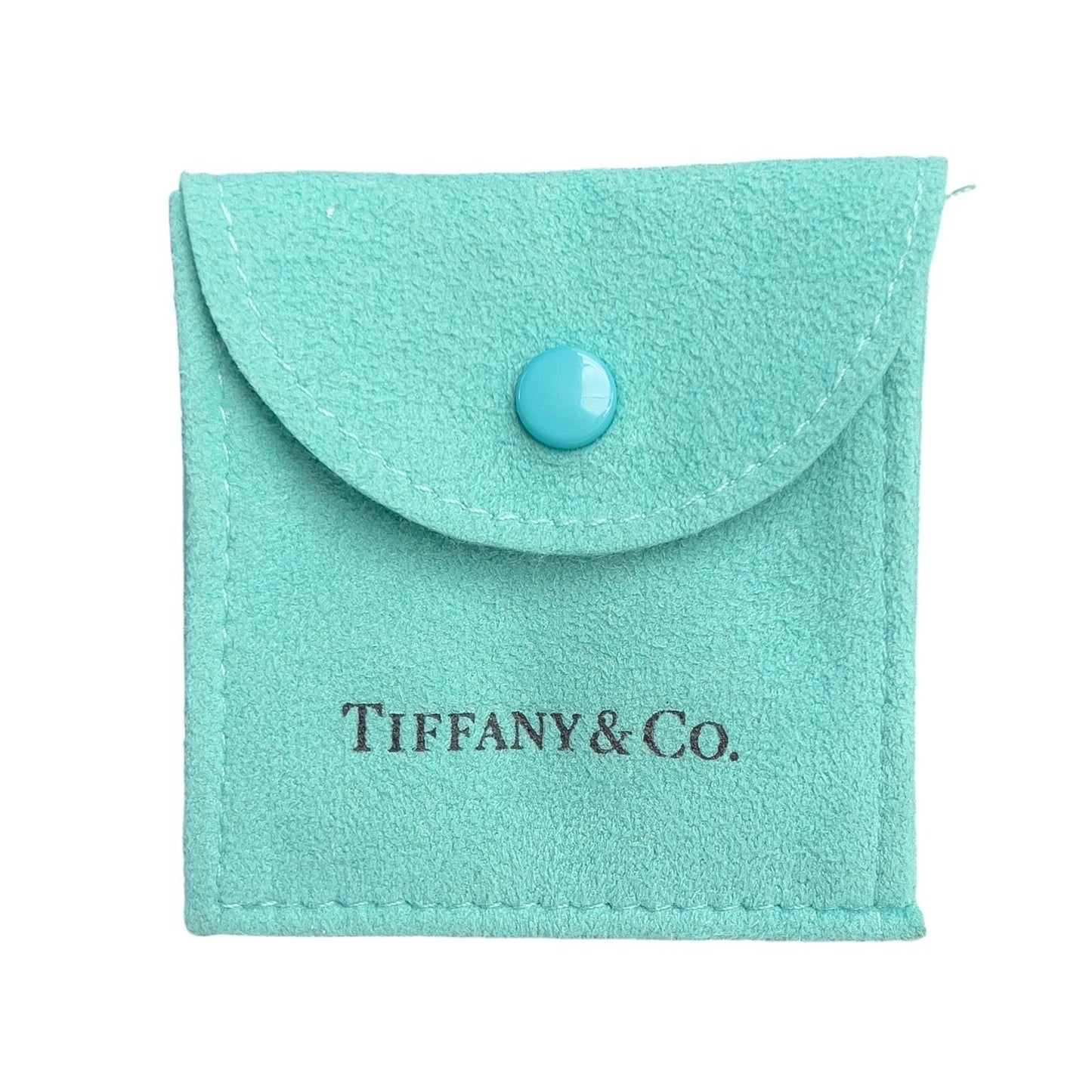 Tiffany & Co. Somerset Mesh 18k Yellow Gold Huggie Hoop Earrings 8.5g