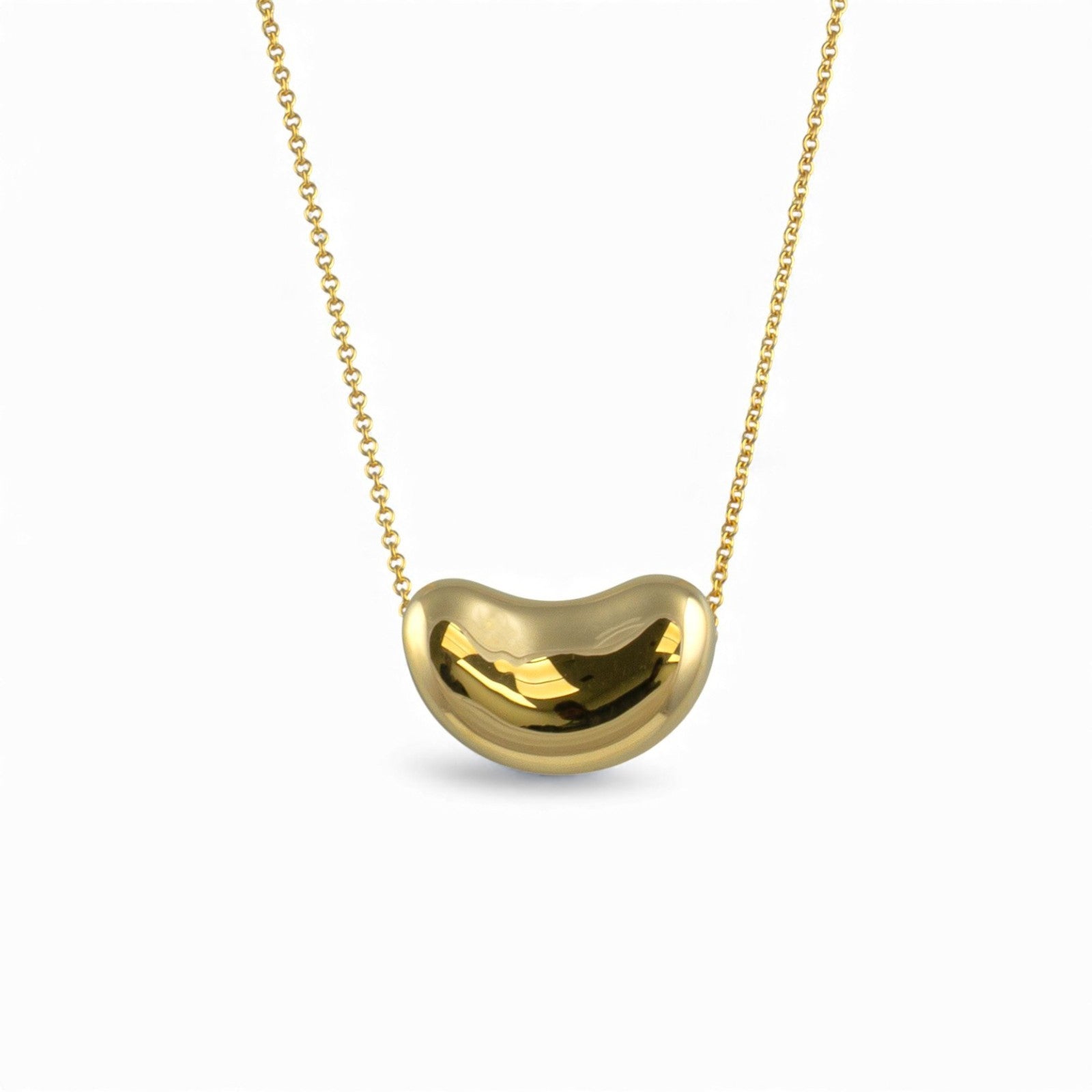 Tiffany & Co. ビーンズ　ネックレス　AU750 Tiffany & Co. Elsa Peretti Bean 20mm 18k Yellow Gold Large Pendant