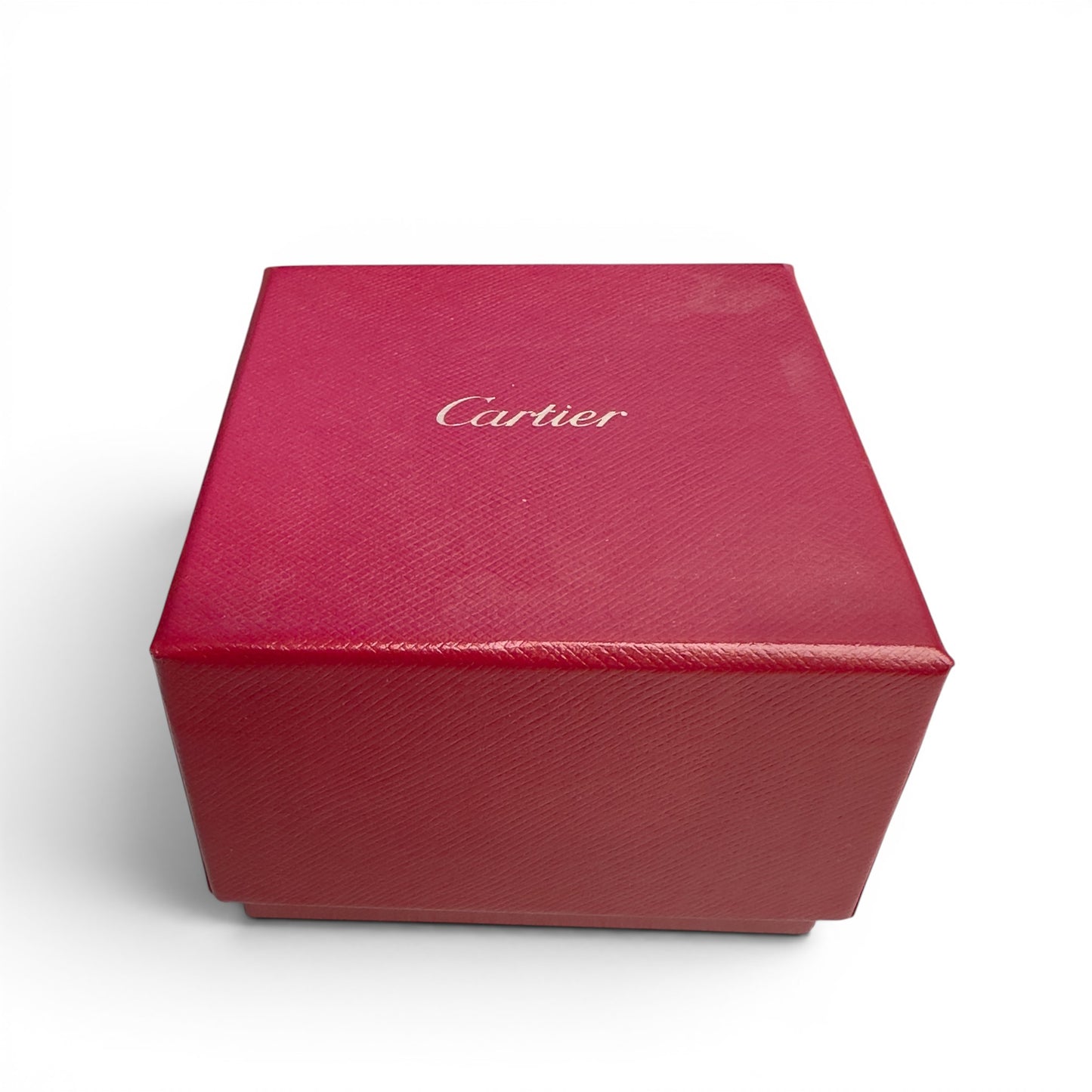 Cartier LOVE 18k White Gold 5.5MM Wedding Band Ring Size 53 US 6.25 w/ BOX