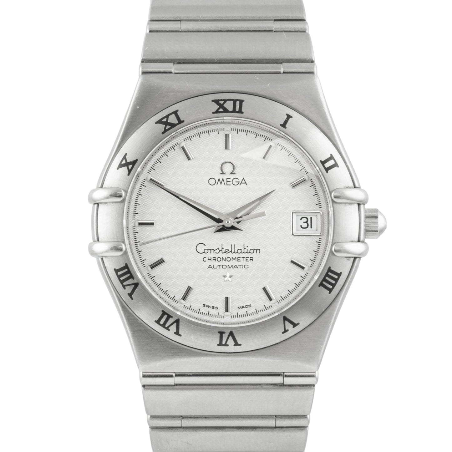 Omega Constellation 368.1201 Stainless Double Eagle Automatic 35mm Watch w/ BOX