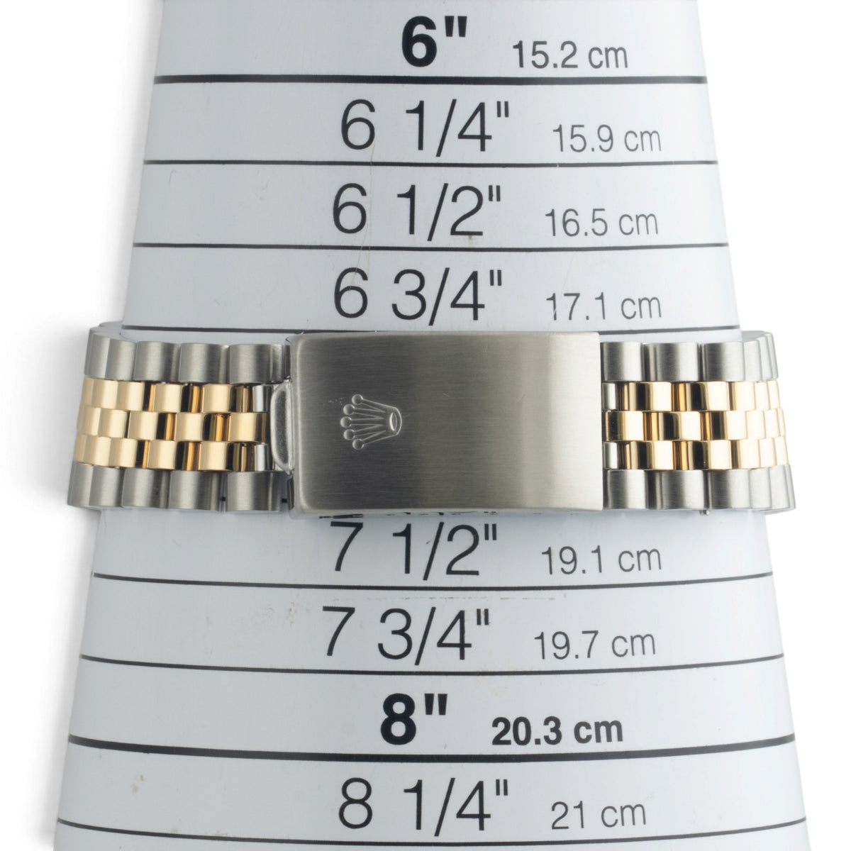 1987 Rolex DateJust 16013 36mm Taupe Steel & 18k Gold JUBILEE BOX + PAPERS