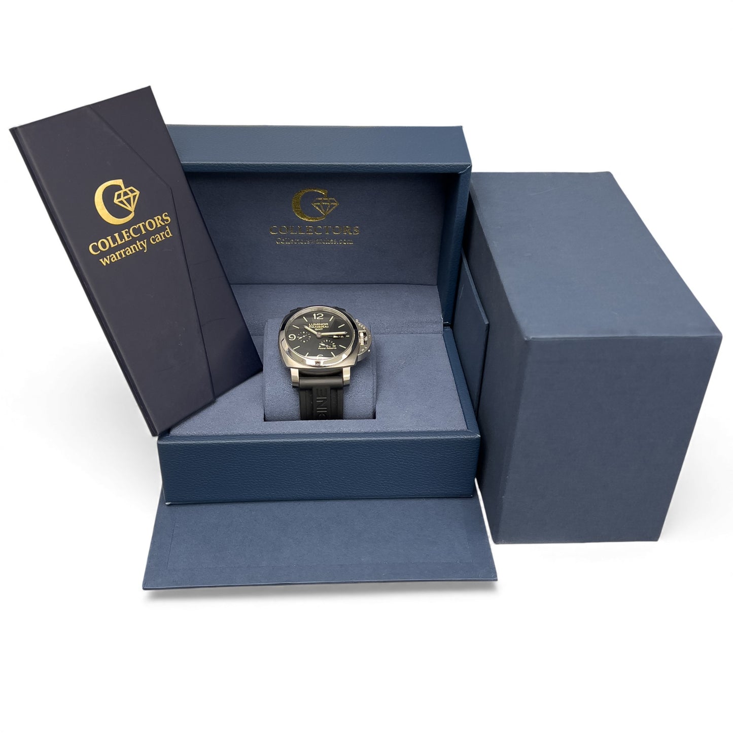 Panerai Luminor 1950 3 Days GMT Power Reserve 44mm Stainless Watch PAM00321