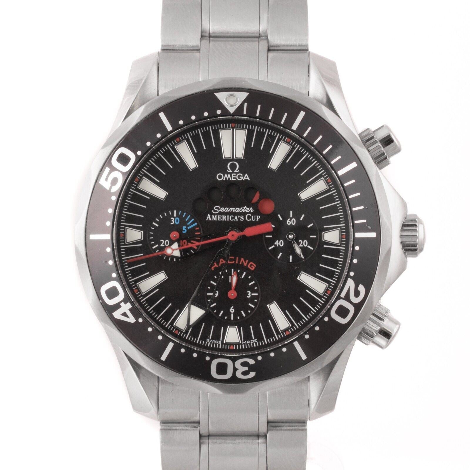 Omega Seamaster Regatta Racing America's Cup Watch 2569.52.00 Box Card