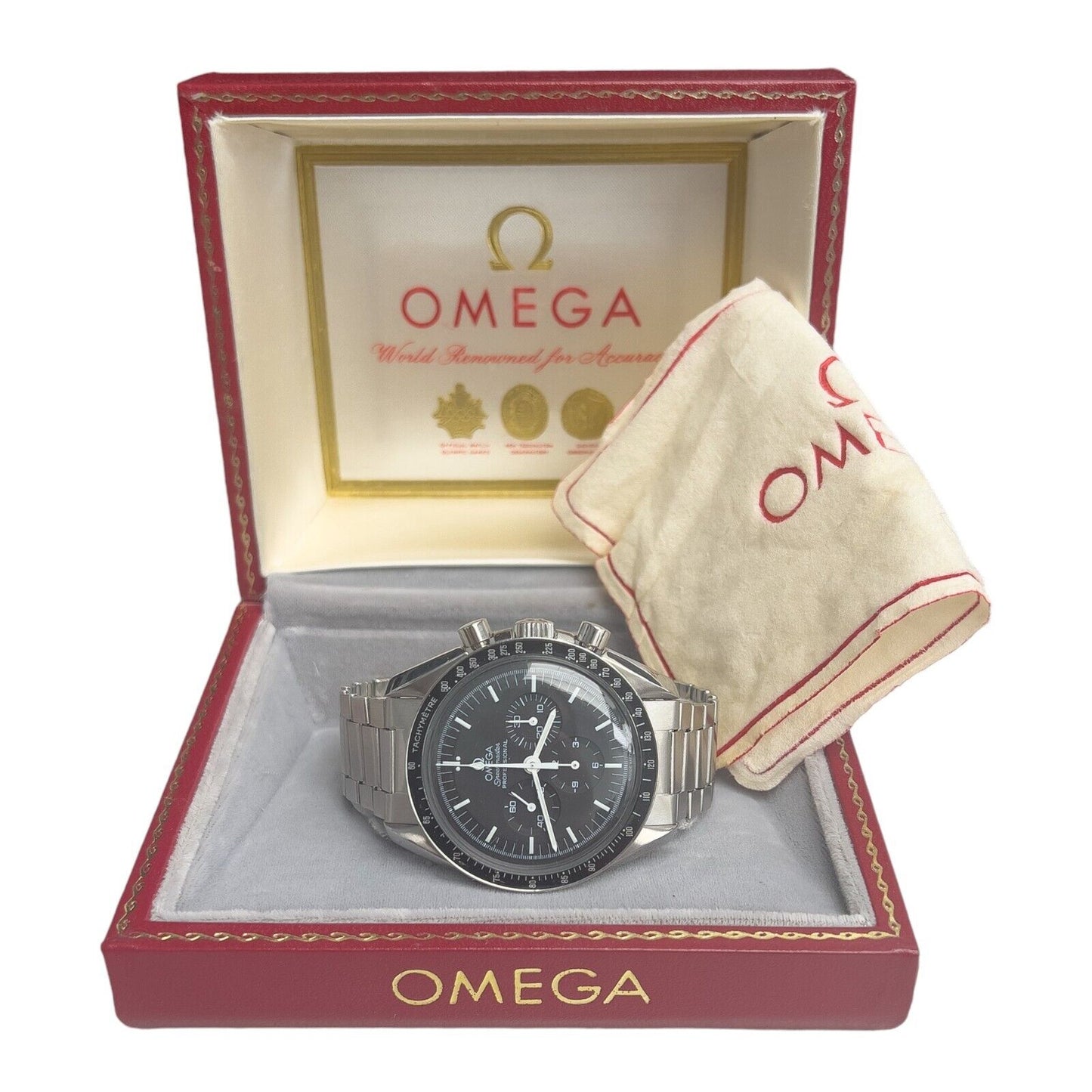 Omega Speedmaster Date 145.022 ST Chronograph 40mm Watch w/ BOX