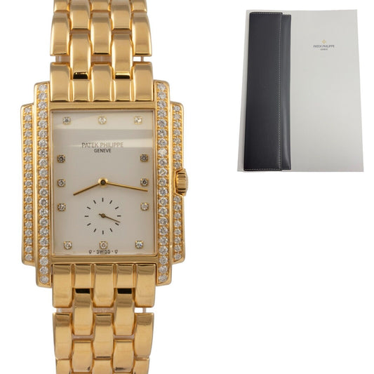 Patek Philippe Gondolo 18k Yellow Gold Diamond Manual 5025/1J 5025 Watch 1995