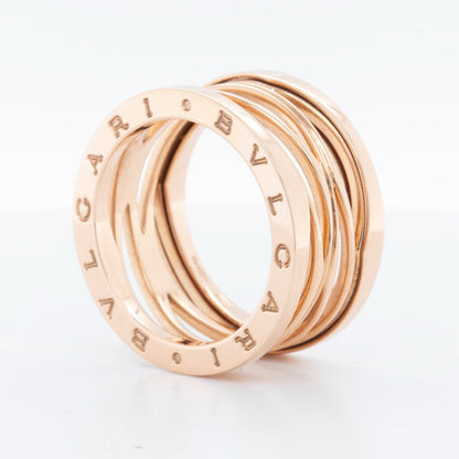 Bvlgari B.Zero1 Legend Bulgari 750 18k Rose Gold Ring 12.30mm 12.5g Size 9 BOX