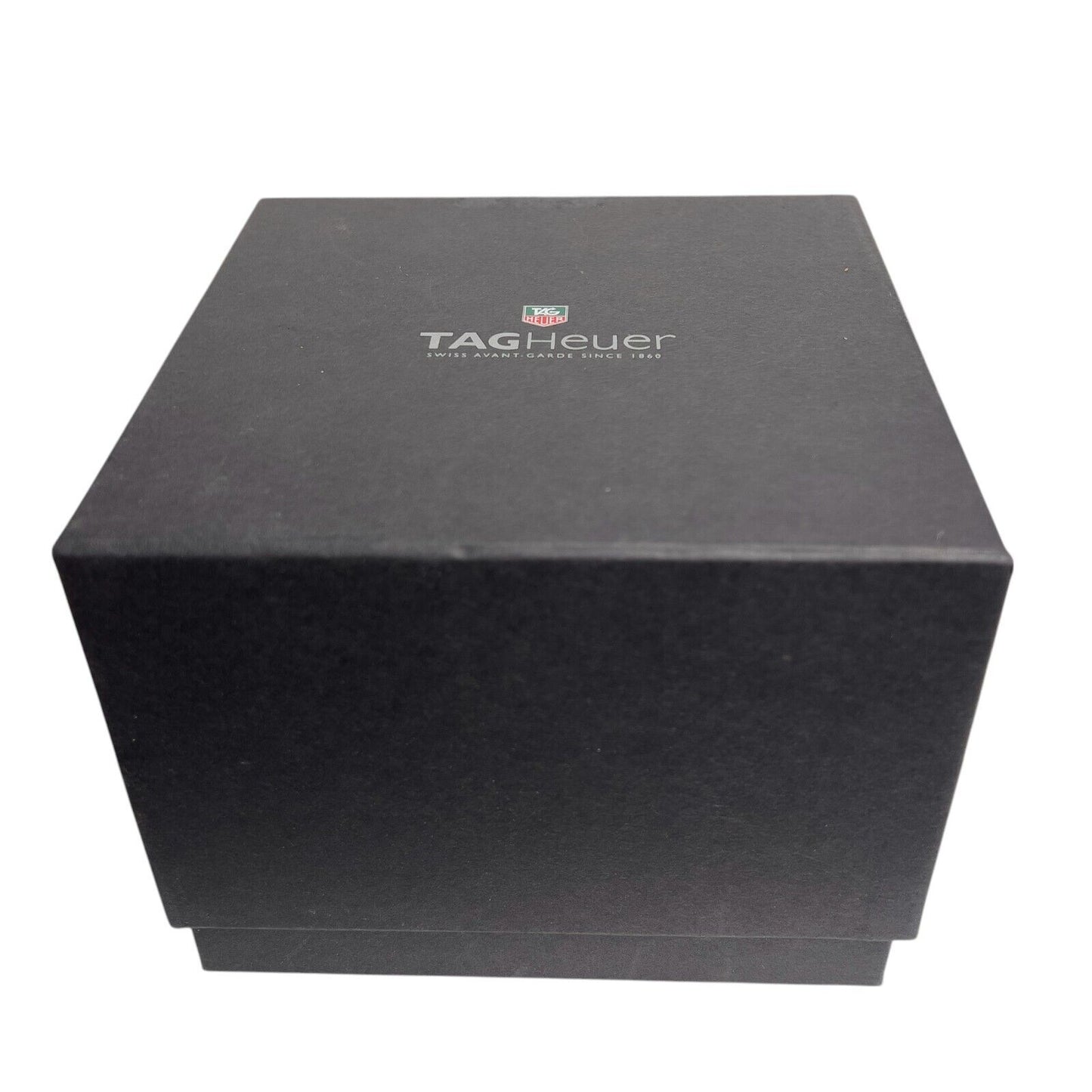 Tag Heuer Carrera CV2A12 Calibre 16 Brown Stainless Steel 44mm Watch BOX CARD