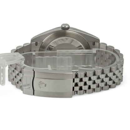 NEW 2025 Rolex DateJust 126300 41mm Stainless MINT GREEN Dial Watch BOX + PAPERS
