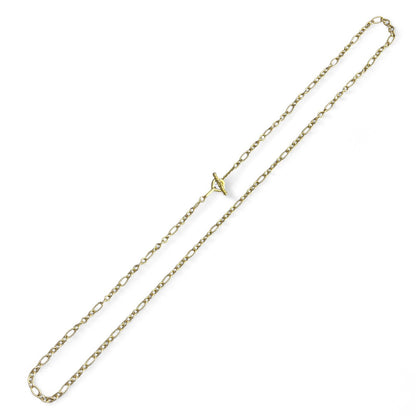 David Yurman Cable Figaro 18k Yellow Gold 6mm Link Chain Necklace 36"