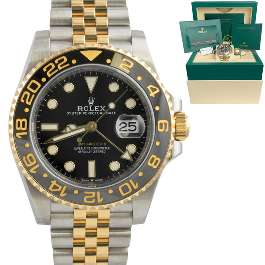 2024 Rolex GMT-Master II 126713 GRNR 18k Gold & Steel JUBILEE 40mm BOX PAPERS