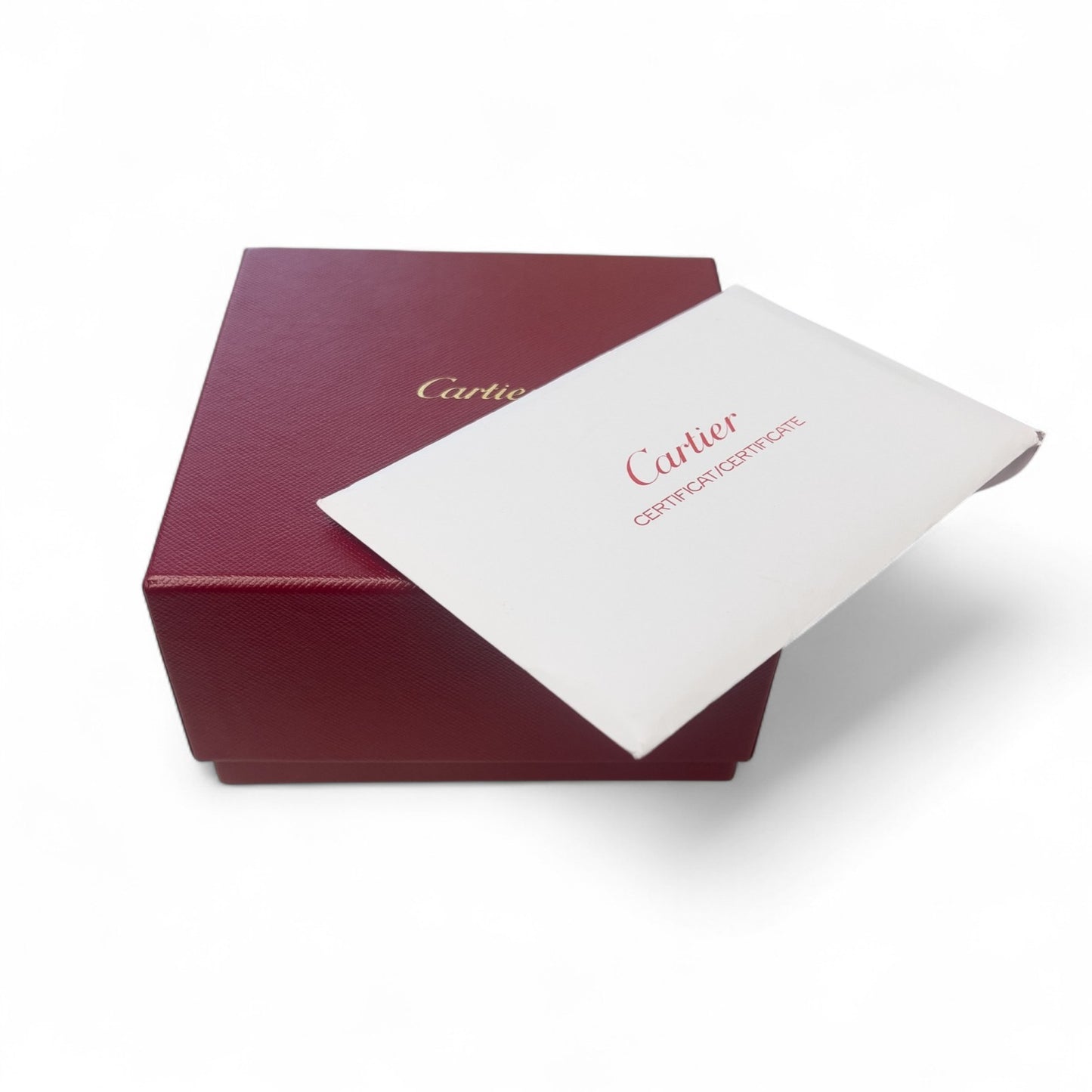 Cartier Love Small 18k Yellow Gold 10 Diamond Bangle Bracelet Size 17 BOX CERT