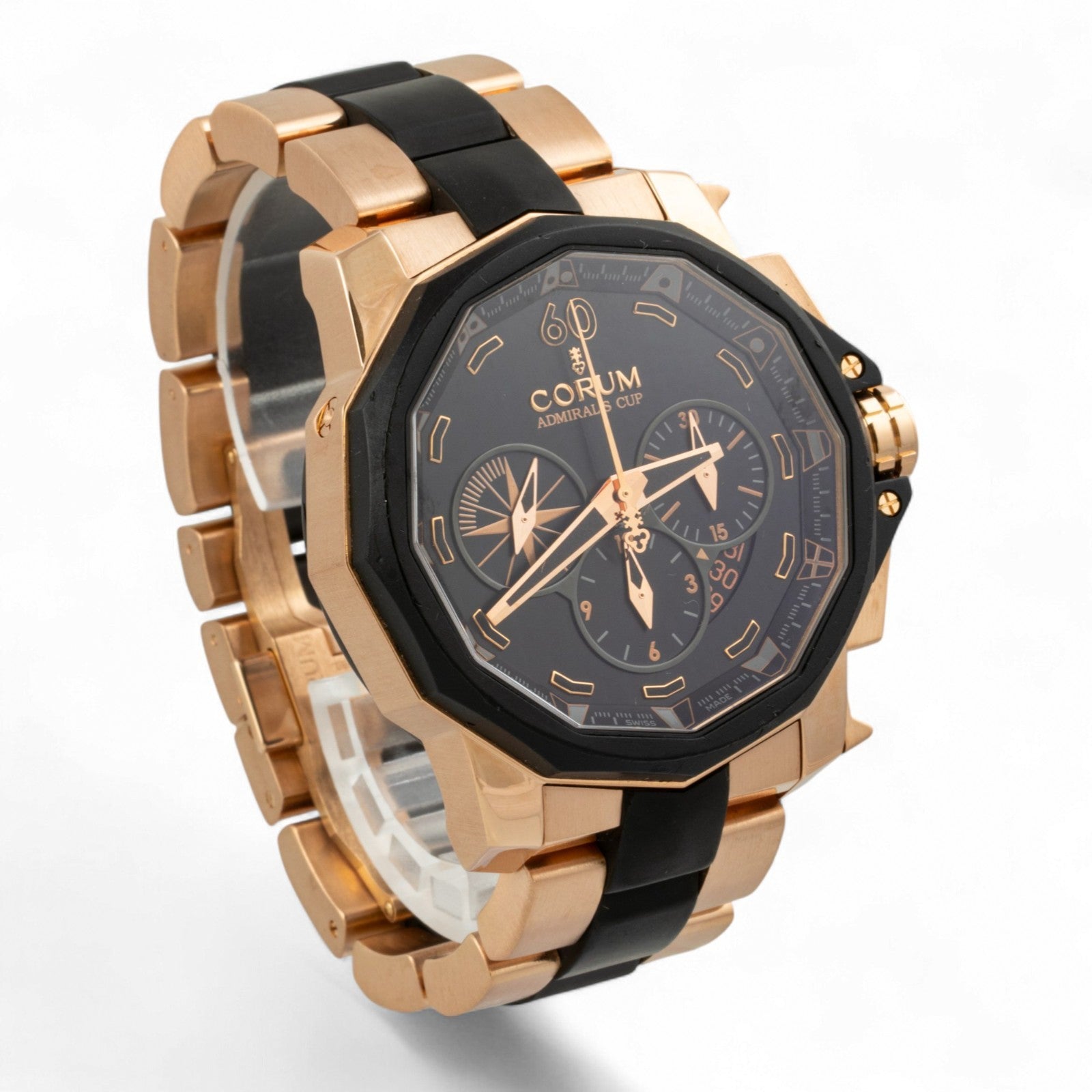 Corum Admiral's Cup Challenger 753.935.91/V791 AN12 BLACK 48mm 18K