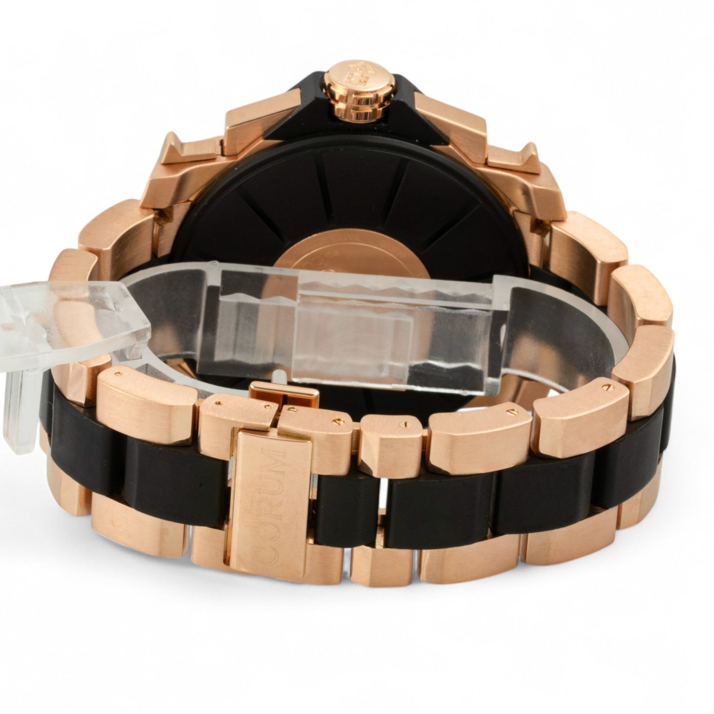 Corum Admiral's Cup Challenger 753.935.91/V791 AN12 BLACK 48mm 18K ROSE GOLD BOX