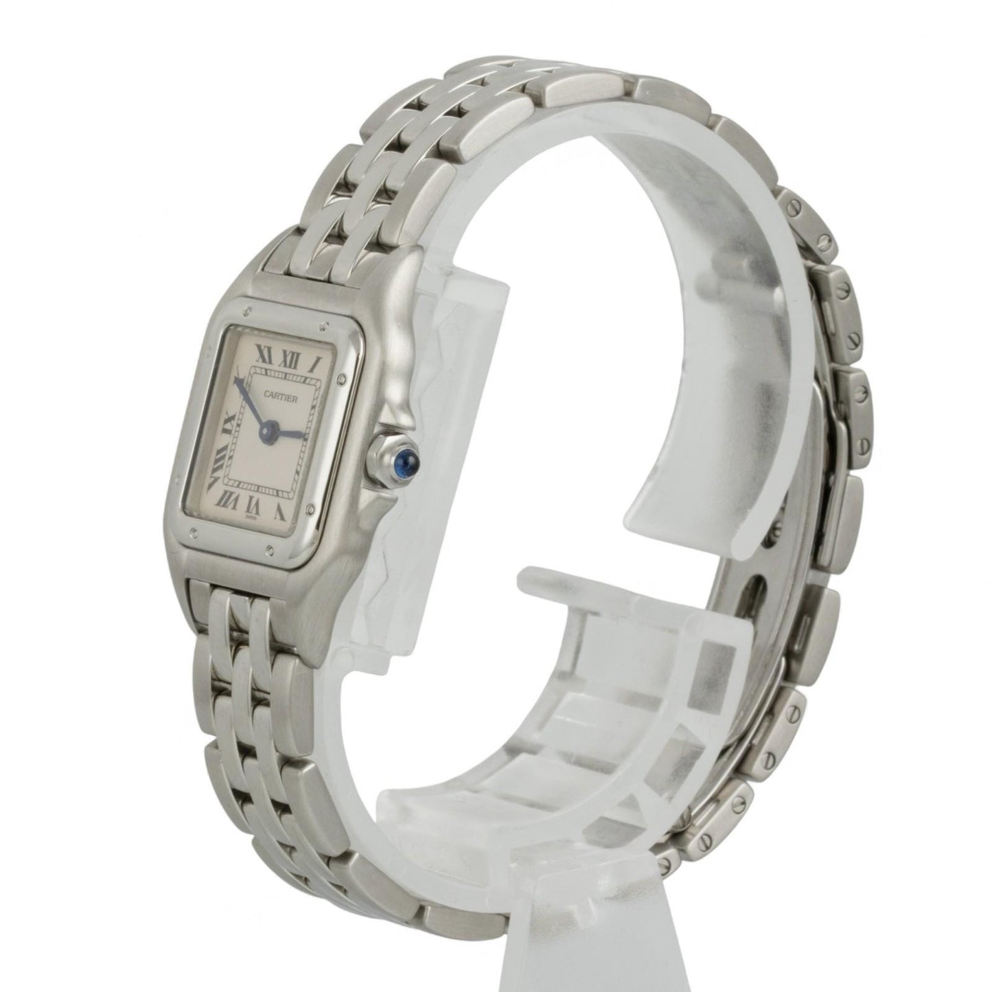 Cartier Panthere 1320 Stainless Steel Ladies 22mm Quartz Watch w/ POUCH