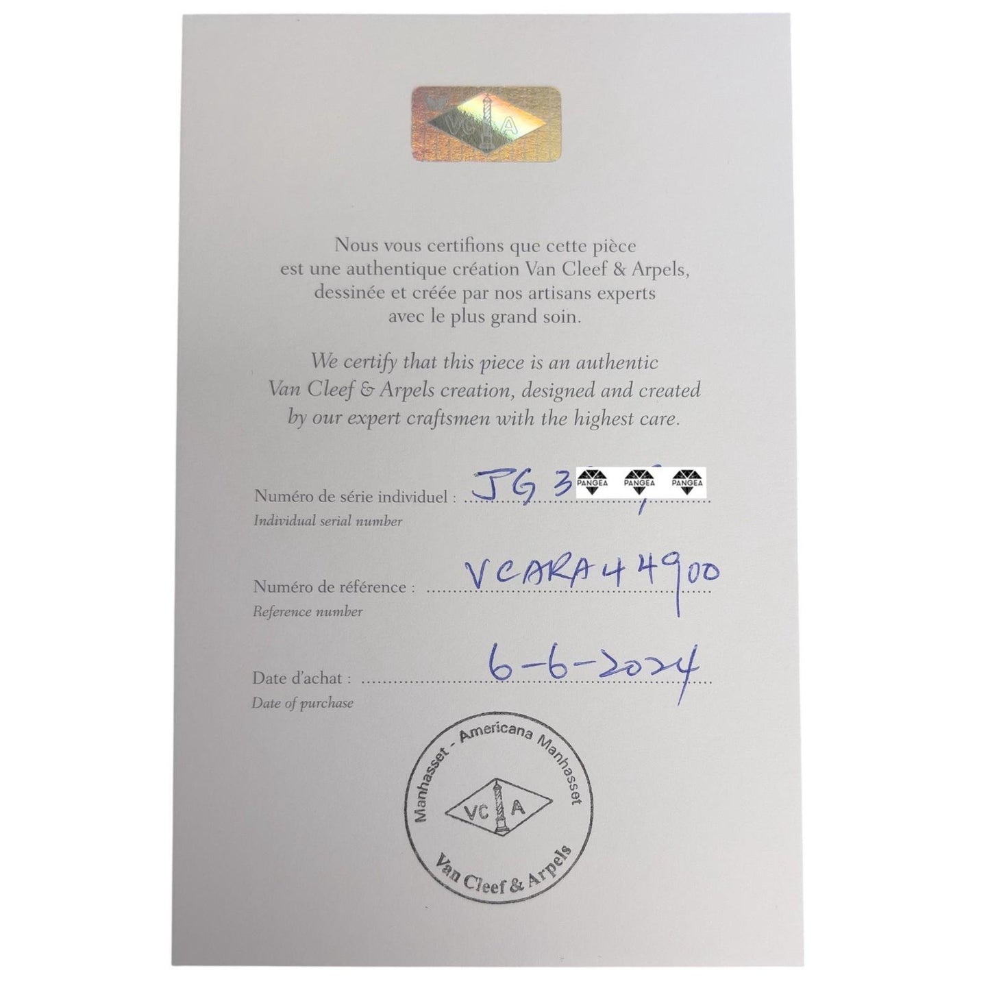 Van Cleef Arpels Onyx Sweet Alhambra 18k Yellow Gold Earrings POUCH RECPT CERT