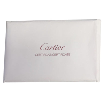 Cartier Love Pave Diamond 18k White Gold Bracelet SZ 17 BAG BOX + CERTIFICATE
