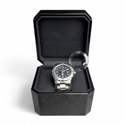Breitling Colt Chronometer A17388 Stainless Steel Black Dial 44mm BOX + PAPERS