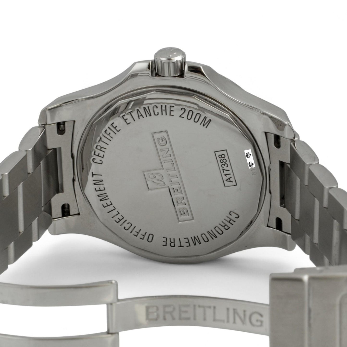 Breitling Colt Chronometer A17388 Stainless Steel Black Dial 44mm BOX + PAPERS