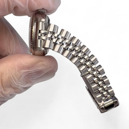 1996 Rolex DateJust 69174 Rose MOP Diamond Stainless Steel 26mm Ladies Watch BOX