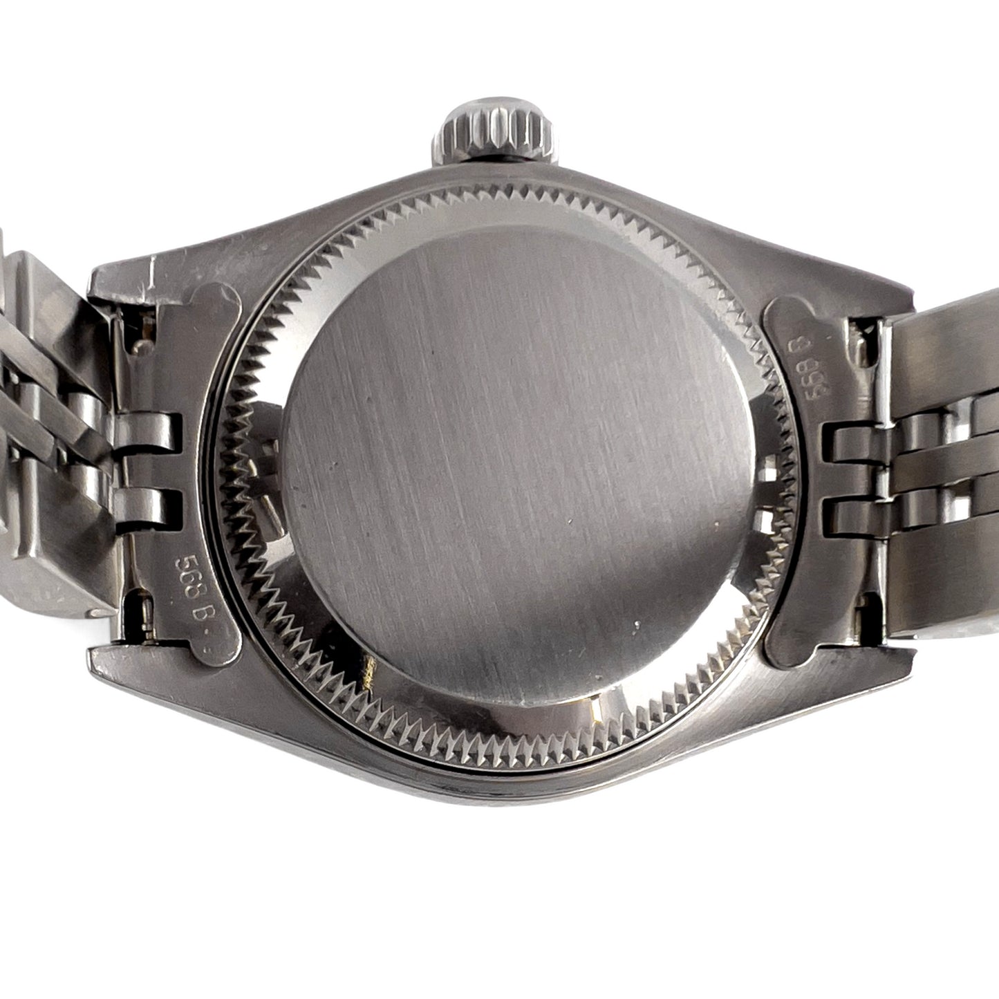 1996 Rolex DateJust 69174 Rose MOP Diamond Stainless Steel 26mm Ladies Watch BOX