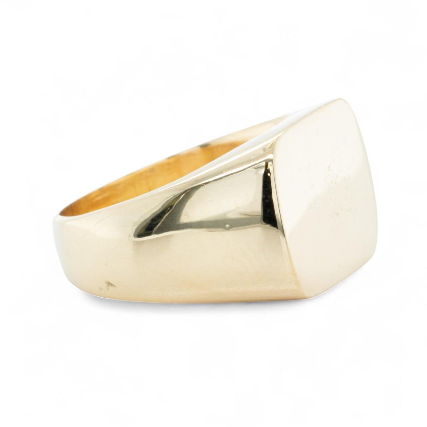 Tiffany & Co. Schlumberger 18k Yellow Gold Signet Ring 17.6g NO MONO sz7 VINTAGE