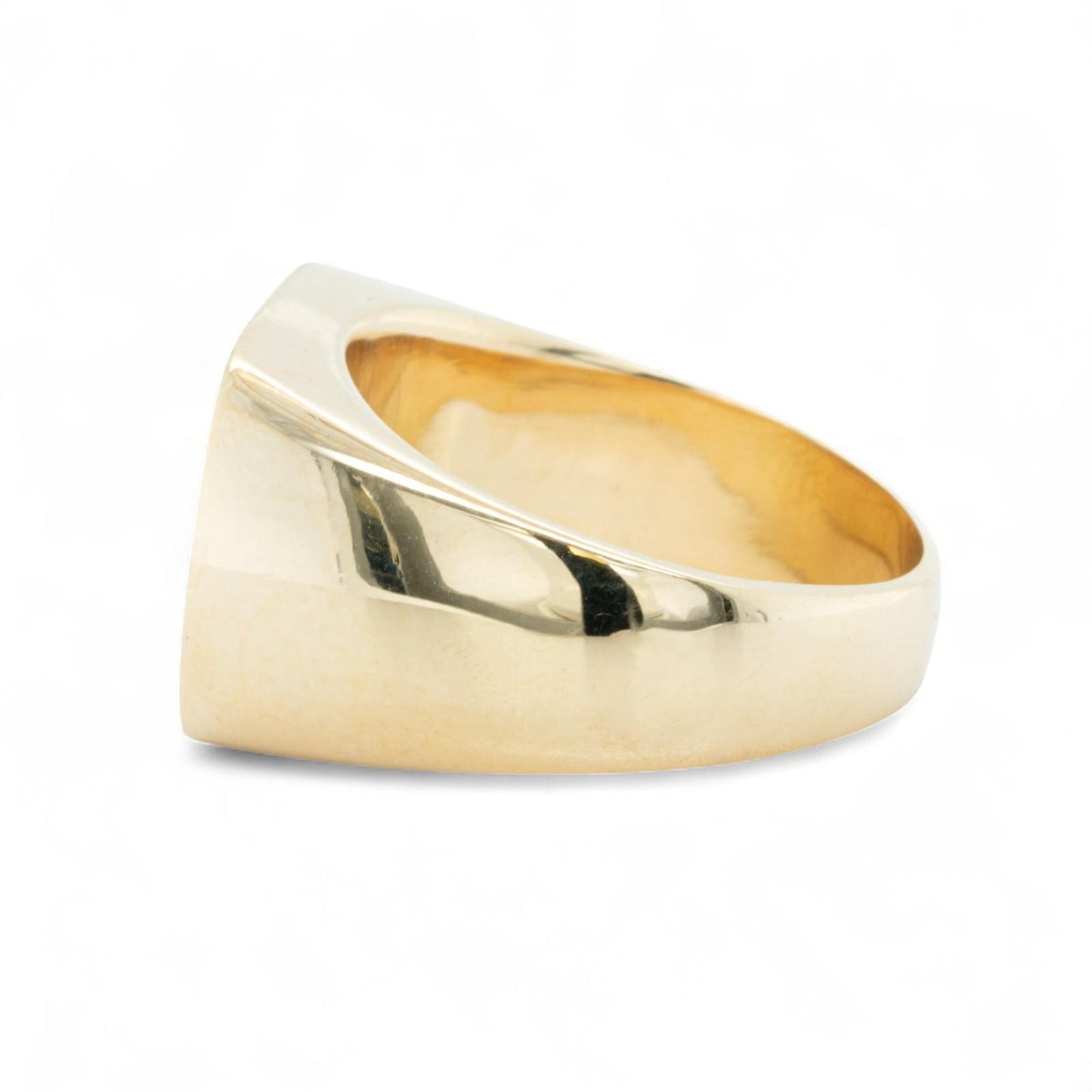 Tiffany & Co. Schlumberger 18k Yellow Gold Signet Ring 17.6g NO MONO sz7 VINTAGE