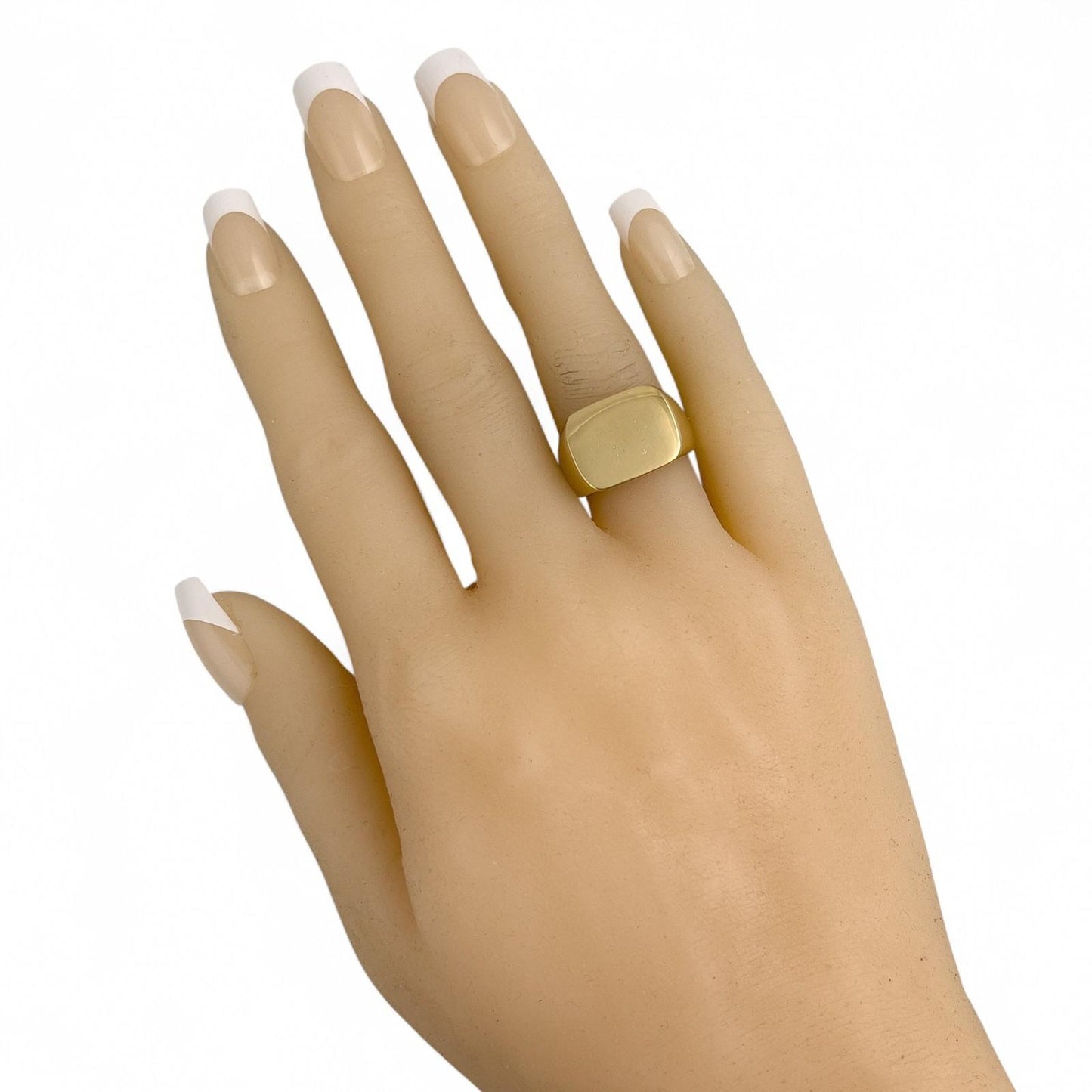 Tiffany & Co. Schlumberger 18k Yellow Gold Signet Ring 17.6g NO MONO sz7 VINTAGE