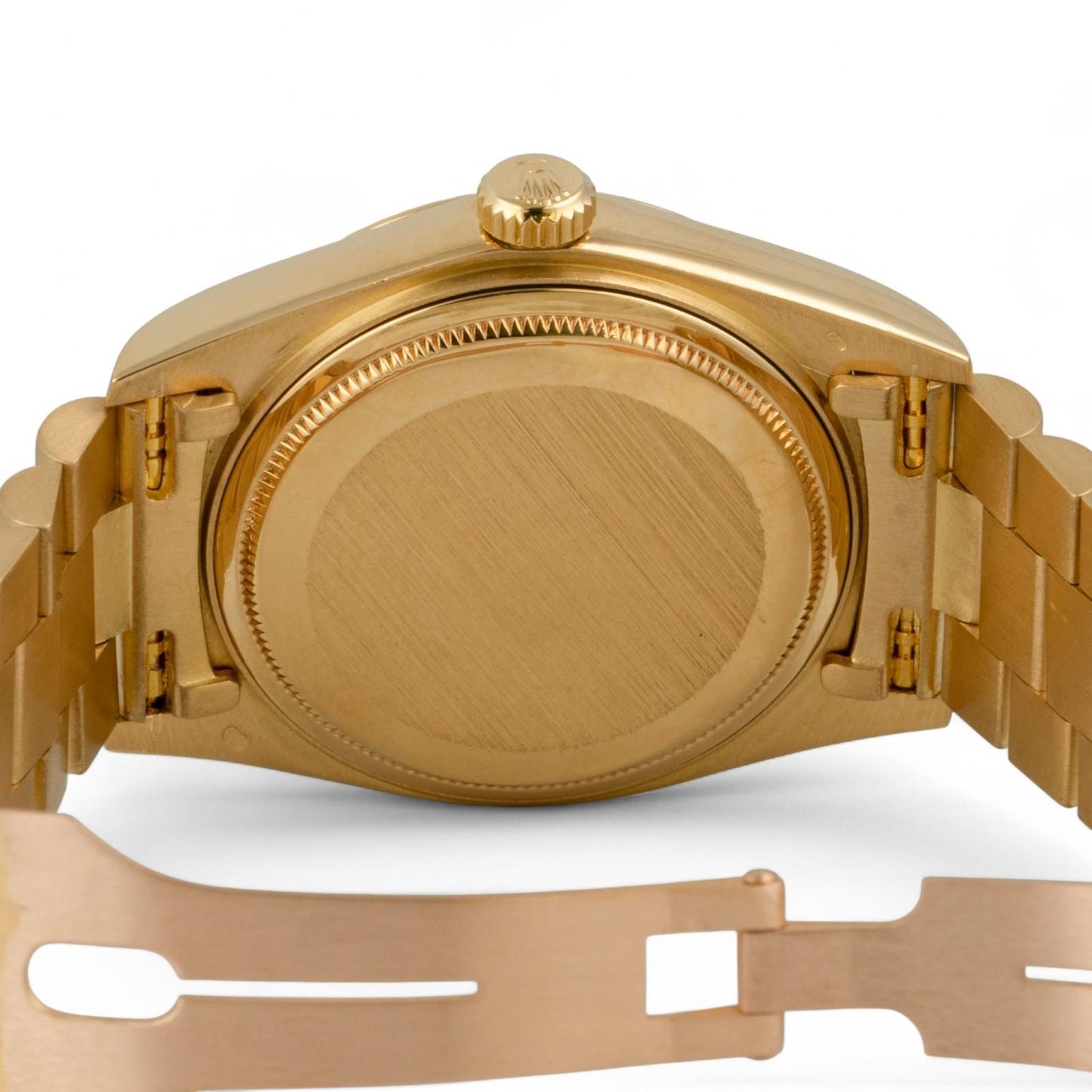 1979 Rolex Day-Date President 18038 Champagne 18k Yellow Gold 36mm Watch w/ BOX