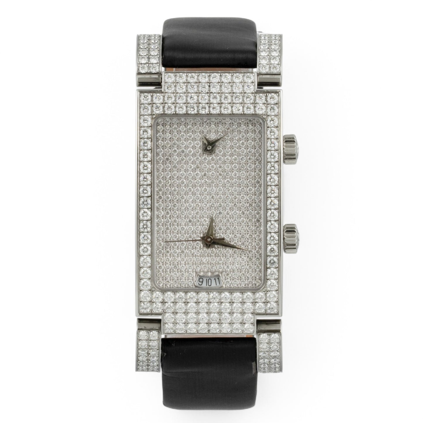 Jacob & Co. Angel JC-A23 Diamond Dial & Bezel Steel 25mm x 55mm Ladies' Watch