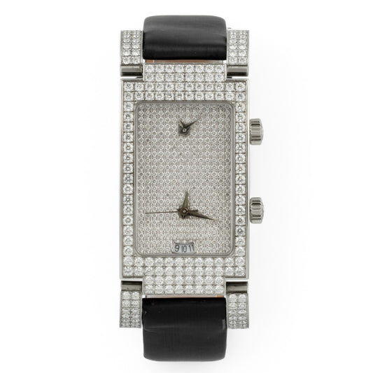 Jacob & Co. Angel JC-A23 Diamond Dial & Bezel Steel 25mm x 55mm Ladies' Watch