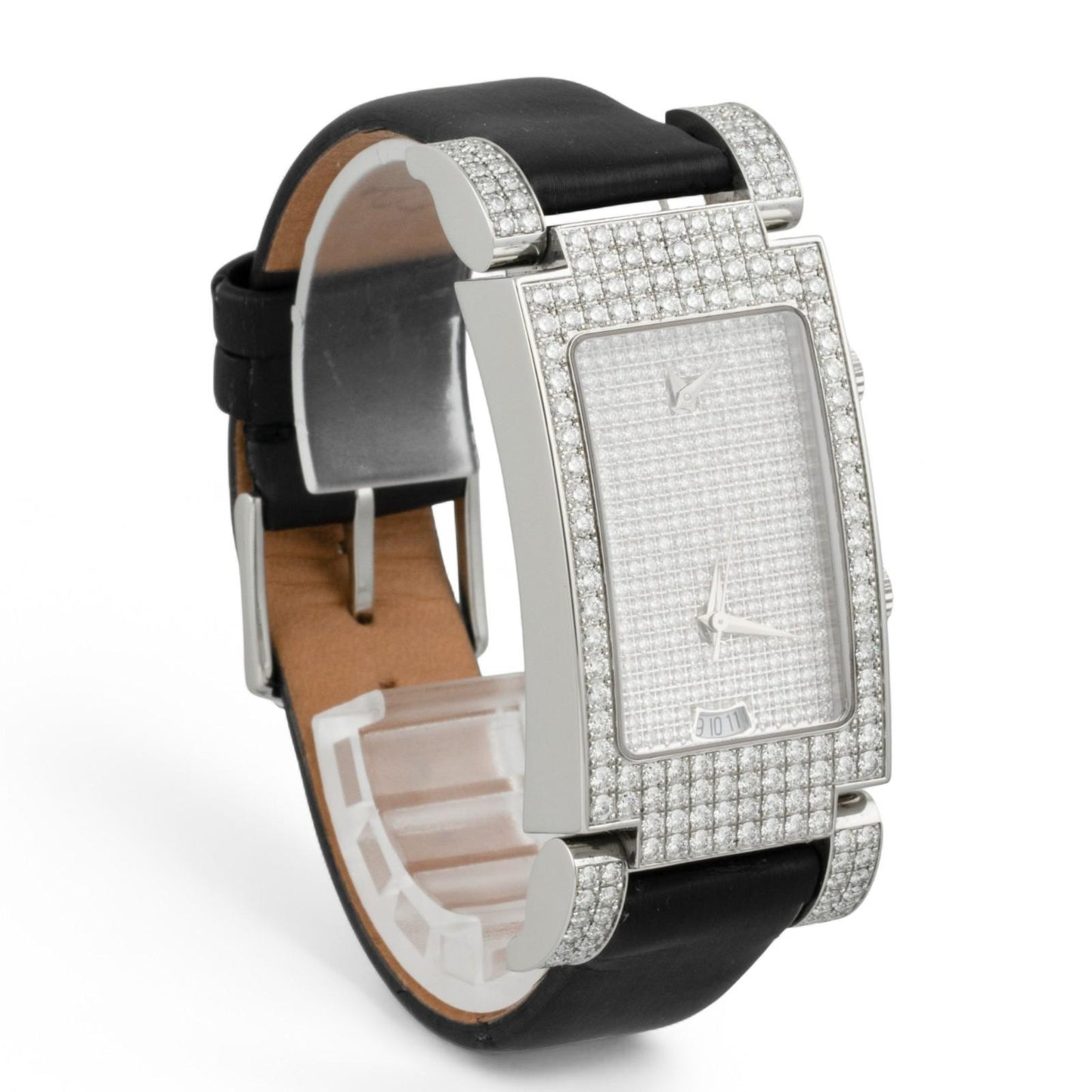 Jacob & Co. Angel JC-A23 Diamond Dial & Bezel Steel 25mm x 55mm Ladies' Watch