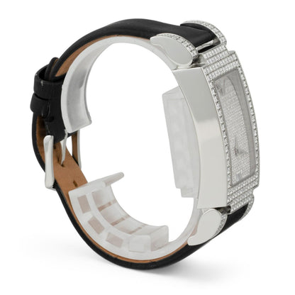 Jacob & Co. Angel JC-A23 Diamond Dial & Bezel Steel 25mm x 55mm Ladies' Watch