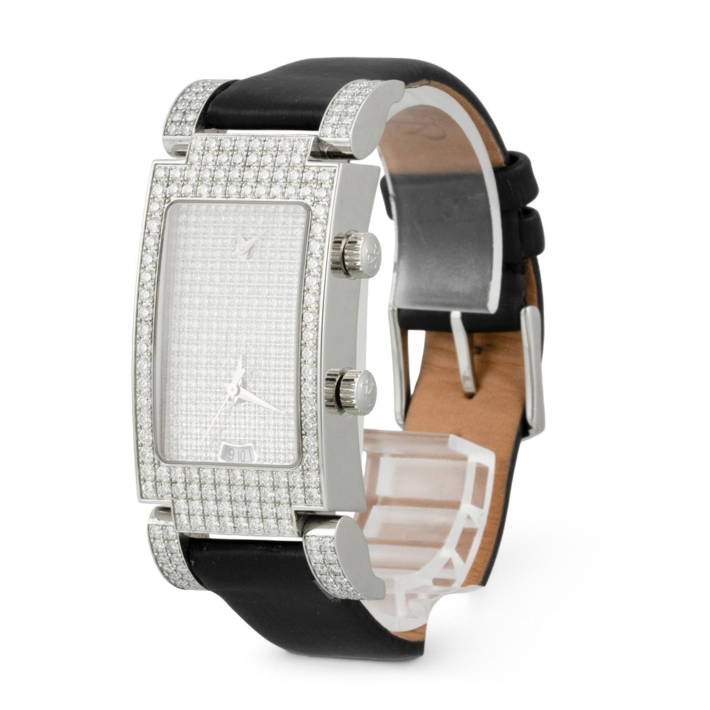 Jacob & Co. Angel JC-A23 Diamond Dial & Bezel Steel 25mm x 55mm Ladies' Watch