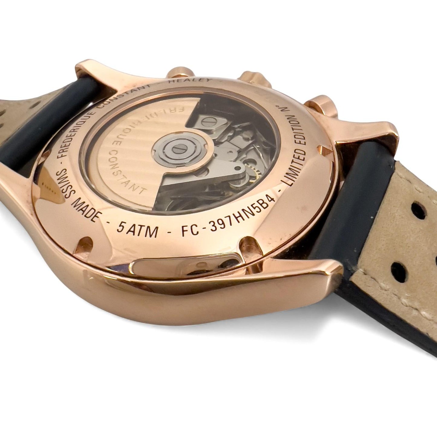 Frederique Constant Vintage Rally Healy 397HN5B4 Rose Gold-Tone 42mm BOX PAPERS