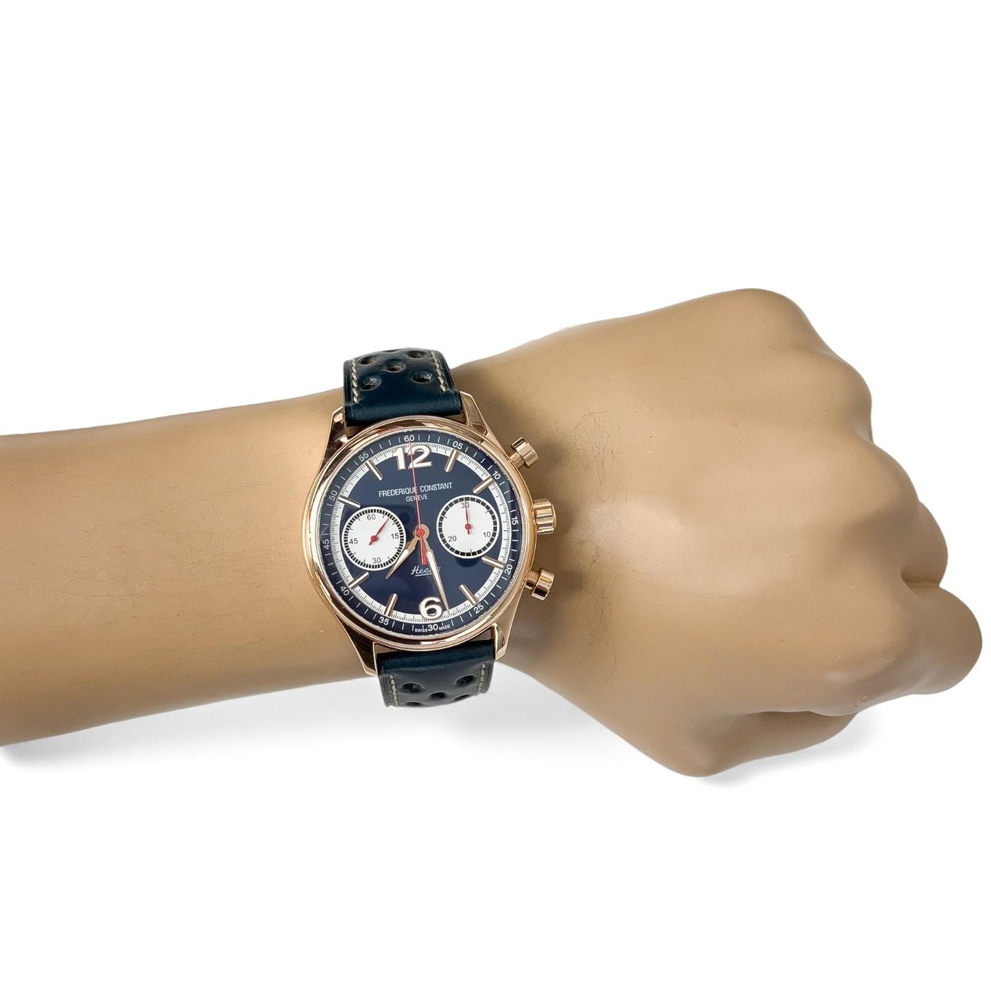 Frederique Constant Vintage Rally Healy 397HN5B4 Rose Gold-Tone 42mm BOX PAPERS