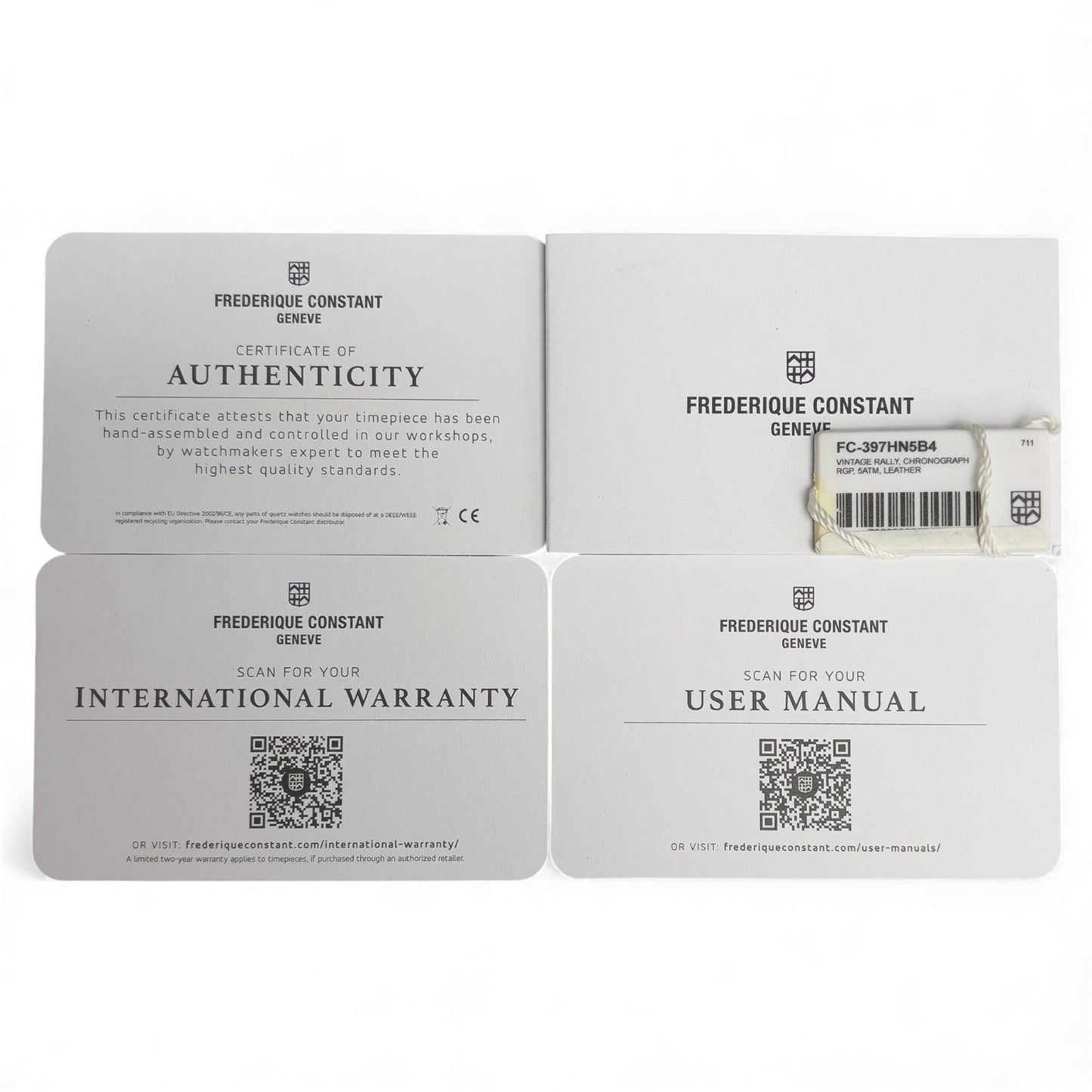 Frederique Constant Vintage Rally Healy 397HN5B4 Rose Gold-Tone 42mm BOX PAPERS