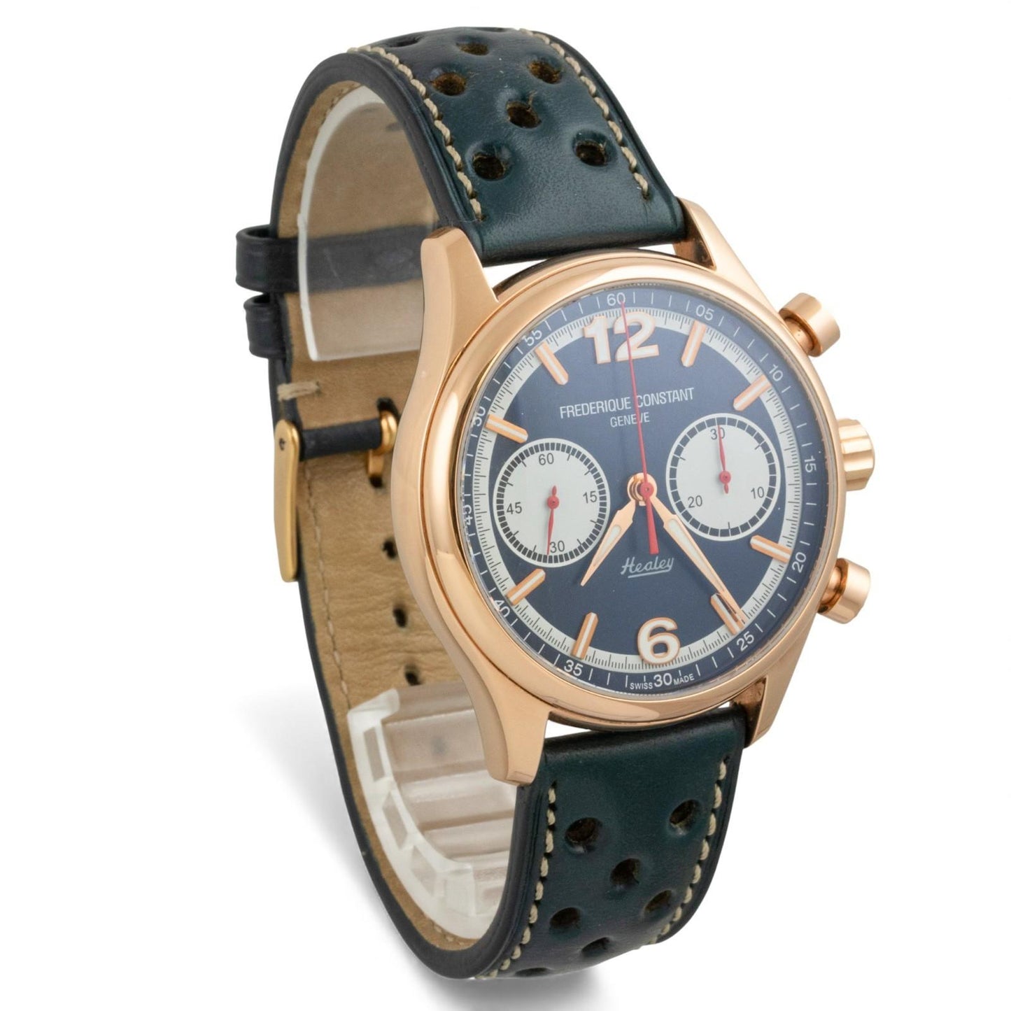 Frederique Constant Vintage Rally Healy 397HN5B4 Rose Gold-Tone 42mm BOX PAPERS