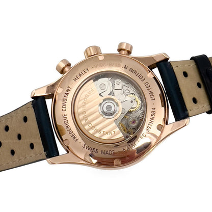 Frederique Constant Vintage Rally Healy 397HN5B4 Rose Gold-Tone 42mm BOX PAPERS