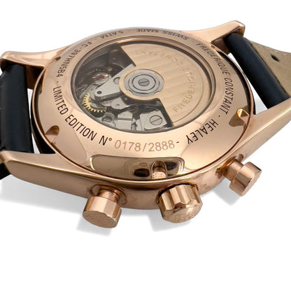Frederique Constant Vintage Rally Healy 397HN5B4 Rose Gold-Tone 42mm BOX PAPERS