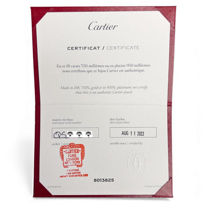 NEW STYLE Cartier Love 18k Yellow Gold Classic Bracelet Size 16 BAG RCT BOX CERT