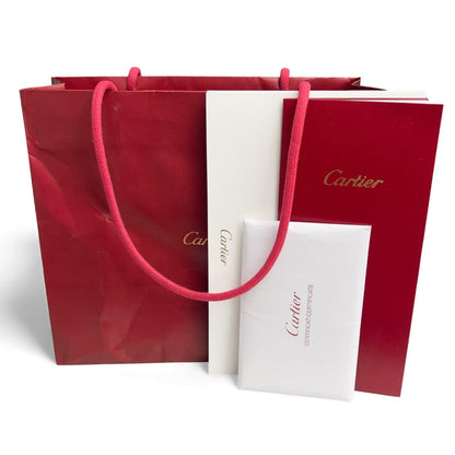 NEW STYLE Cartier Love 18k Yellow Gold Classic Bracelet Size 16 BAG RCT BOX CERT