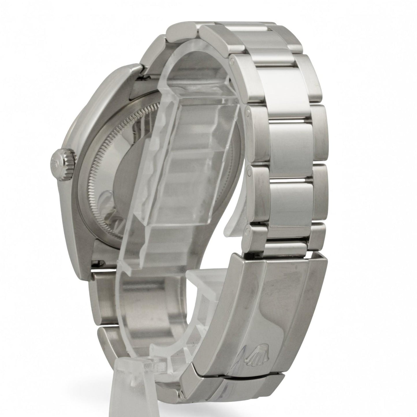 Rolex Datejust 36mm Pink MOP Diamond Dial & Bezel Steel 116244 BOX + PAPERS