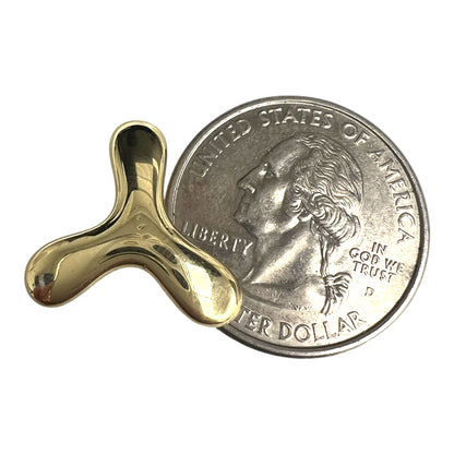 Tiffany & Co. Jacks 18k 750 Yellow Gold 18mm Earrings 7.8g RETIRED