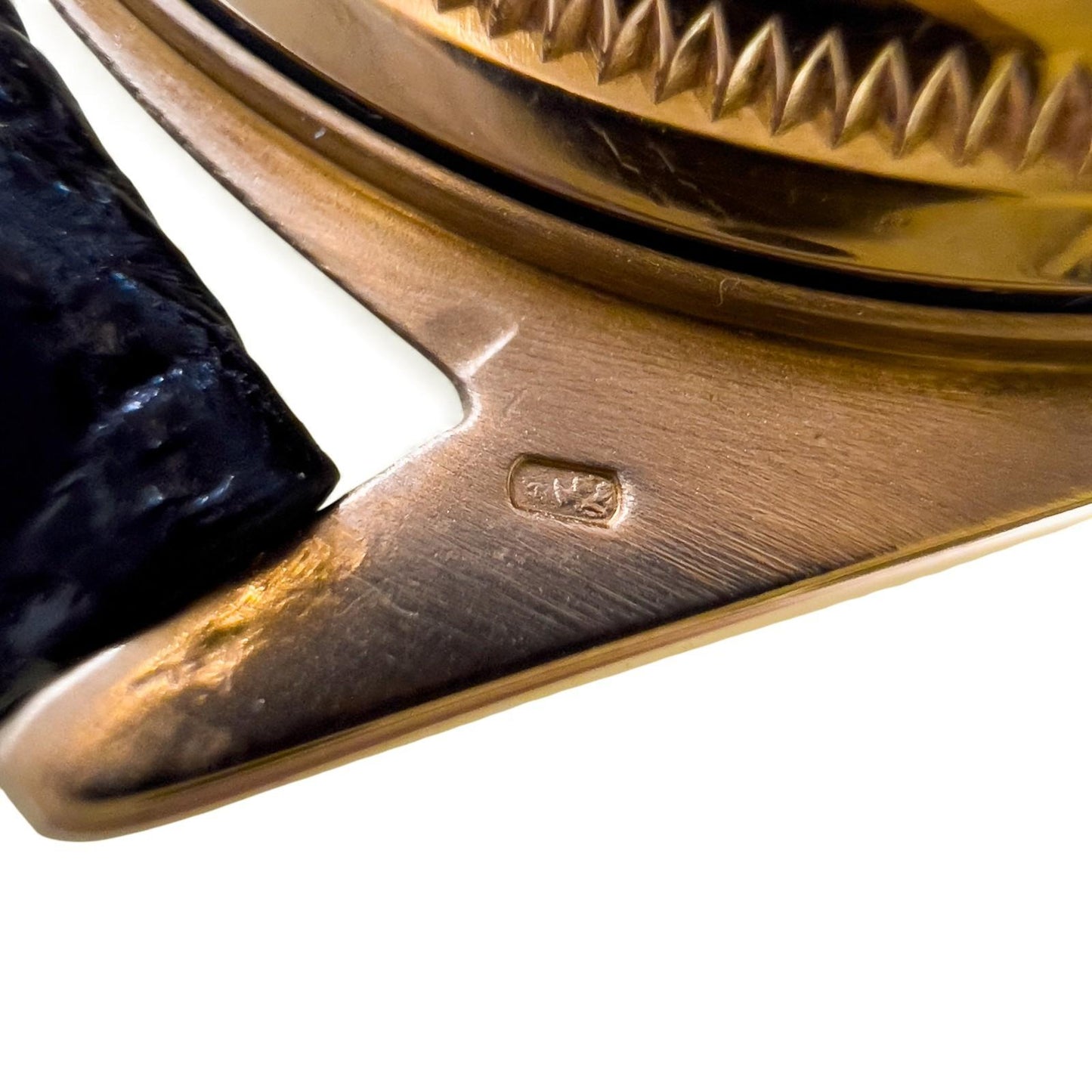 1971 Rolex Day-Date 1807 BARK Black Diamond Dial 36mm 18k Yellow Gold Watch