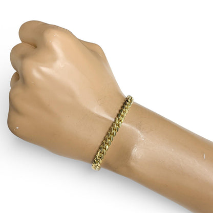 14k Yellow Gold Miami Cuban Link 6.00mm Chain Bracelet 8.75" 26.2g