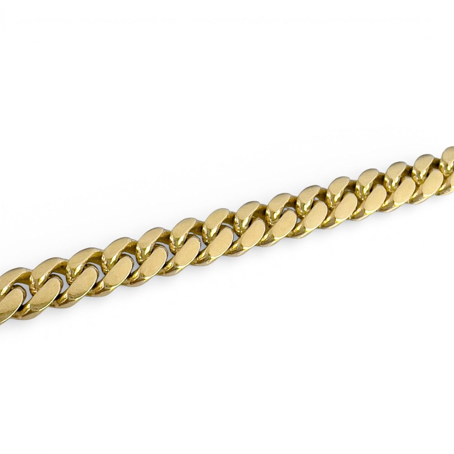 14k Yellow Gold Miami Cuban Link 6.00mm Chain Bracelet 8.75" 26.2g